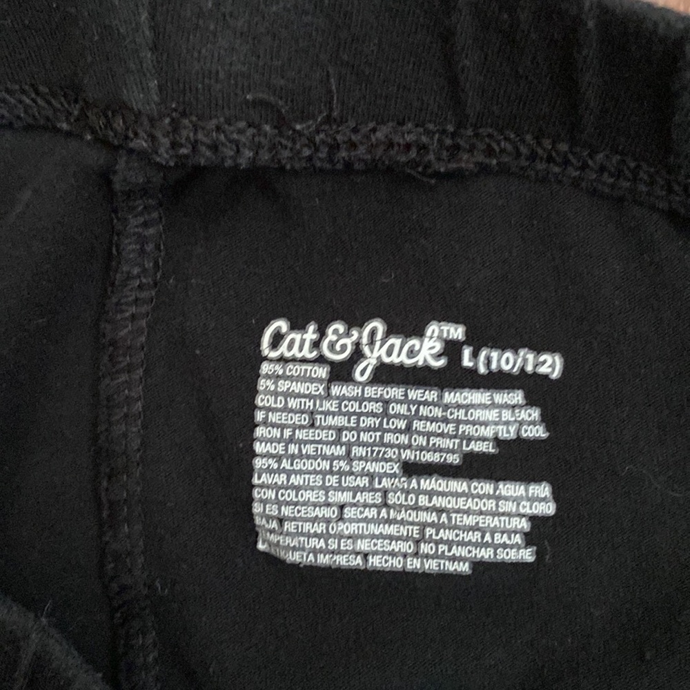 Cat & Jack Black Capri Leggings - Picture 2 of 3